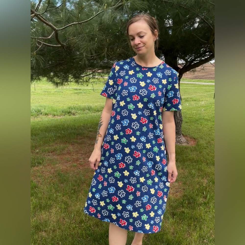 Floral T-shirt Dress